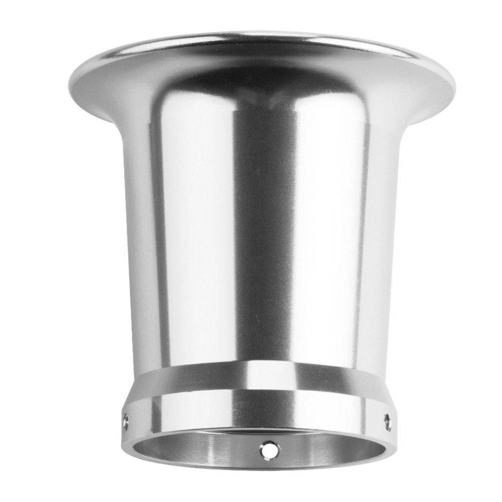 50mm Aluminum Alloy Velocity Stack for PWK 21/24/26/28/30mm Carb (Silver)