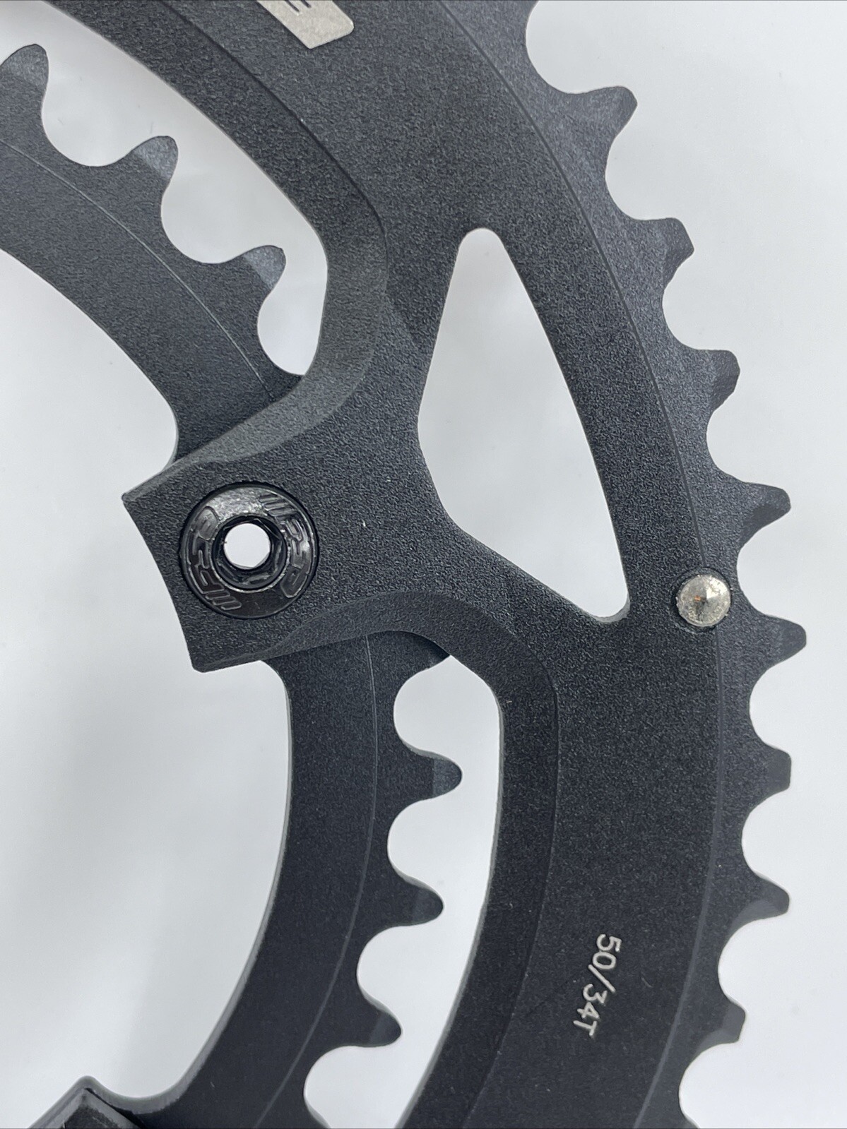 FSA Pro Road 50 & 34 Compact 5-Arm 110mm 10/11-Speed Alloy Chainring Set