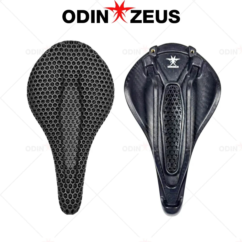 3D Printed All Carbon Seat Cushion MTB/road Bike Breathable Plastic/PVC Saddle