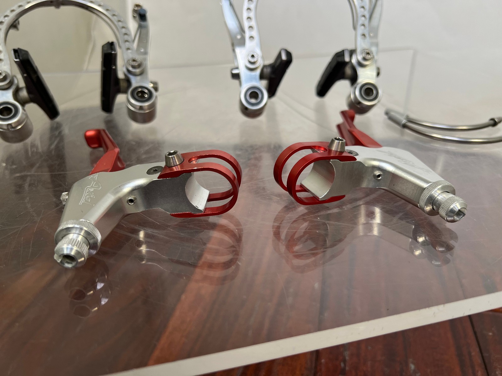 Avid Arch Supreme Complete V Brake Set w/ Ultimate Levers, CNC Vintage Retro MTB