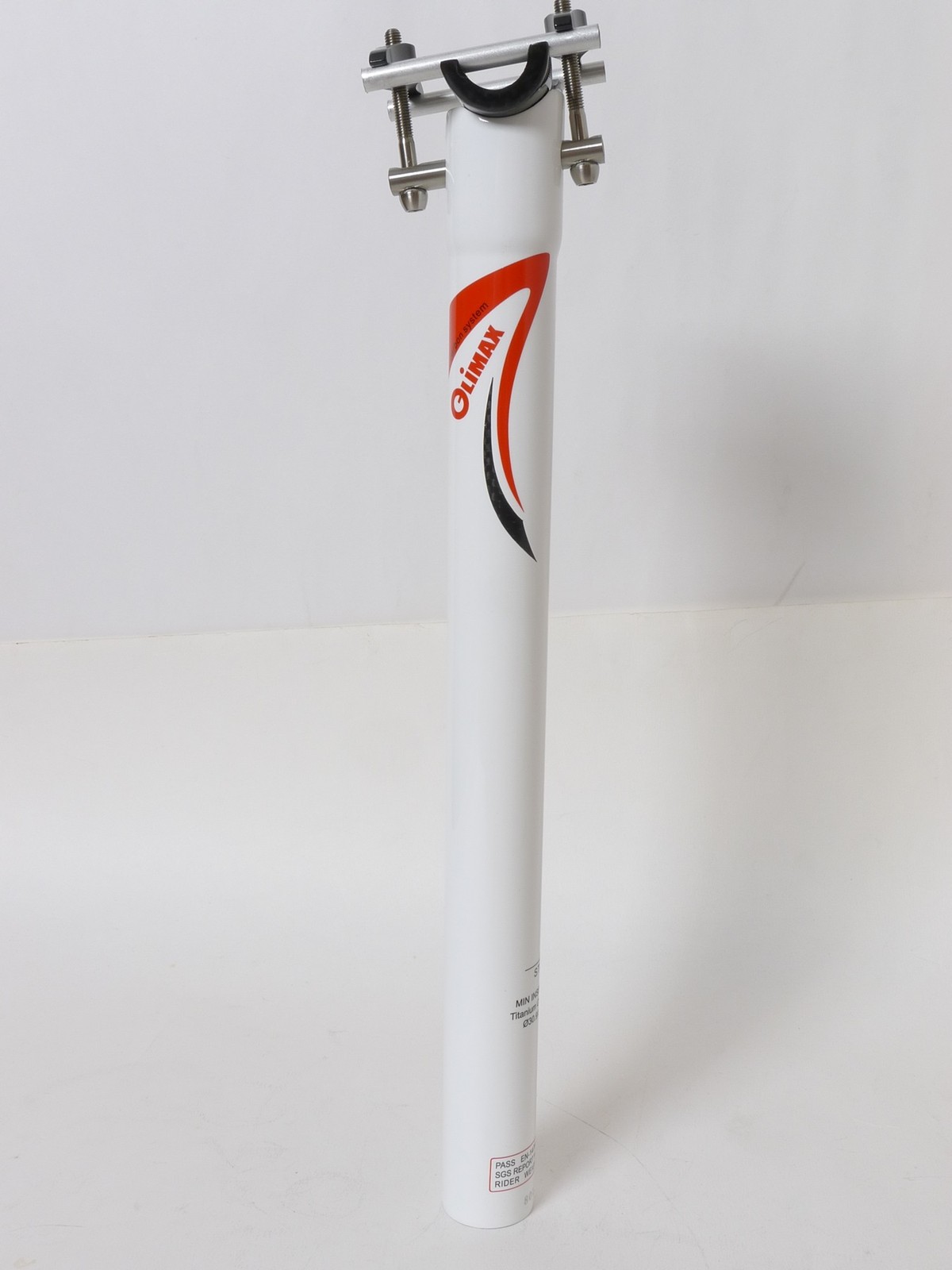 mr-ride 135g,30.9x350mm Climax SP02B 3K gloss carbon Seatpost Road MTB White