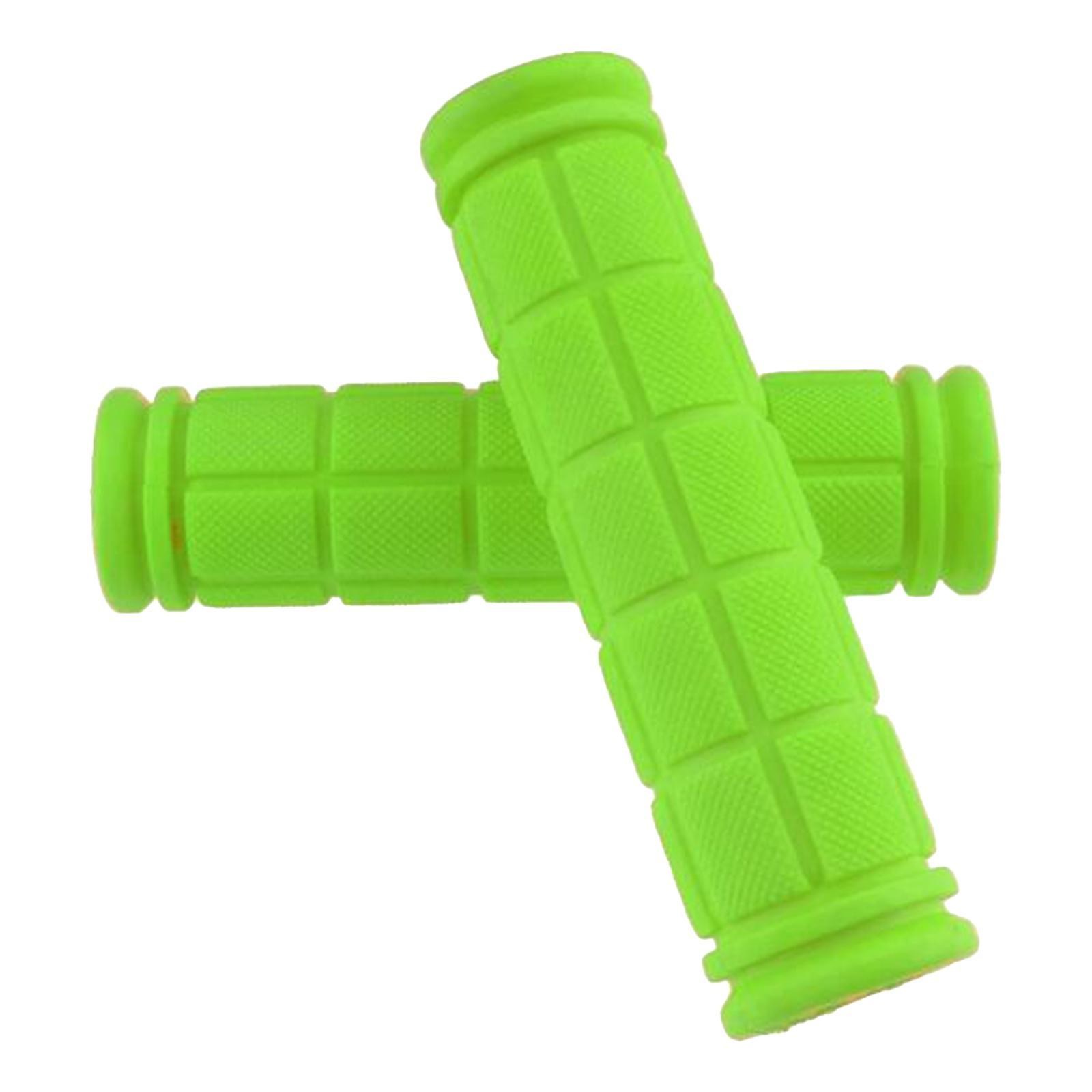 2Pcs Bike Handlebar Grips Cycling Bar Cover Threaded High Performance