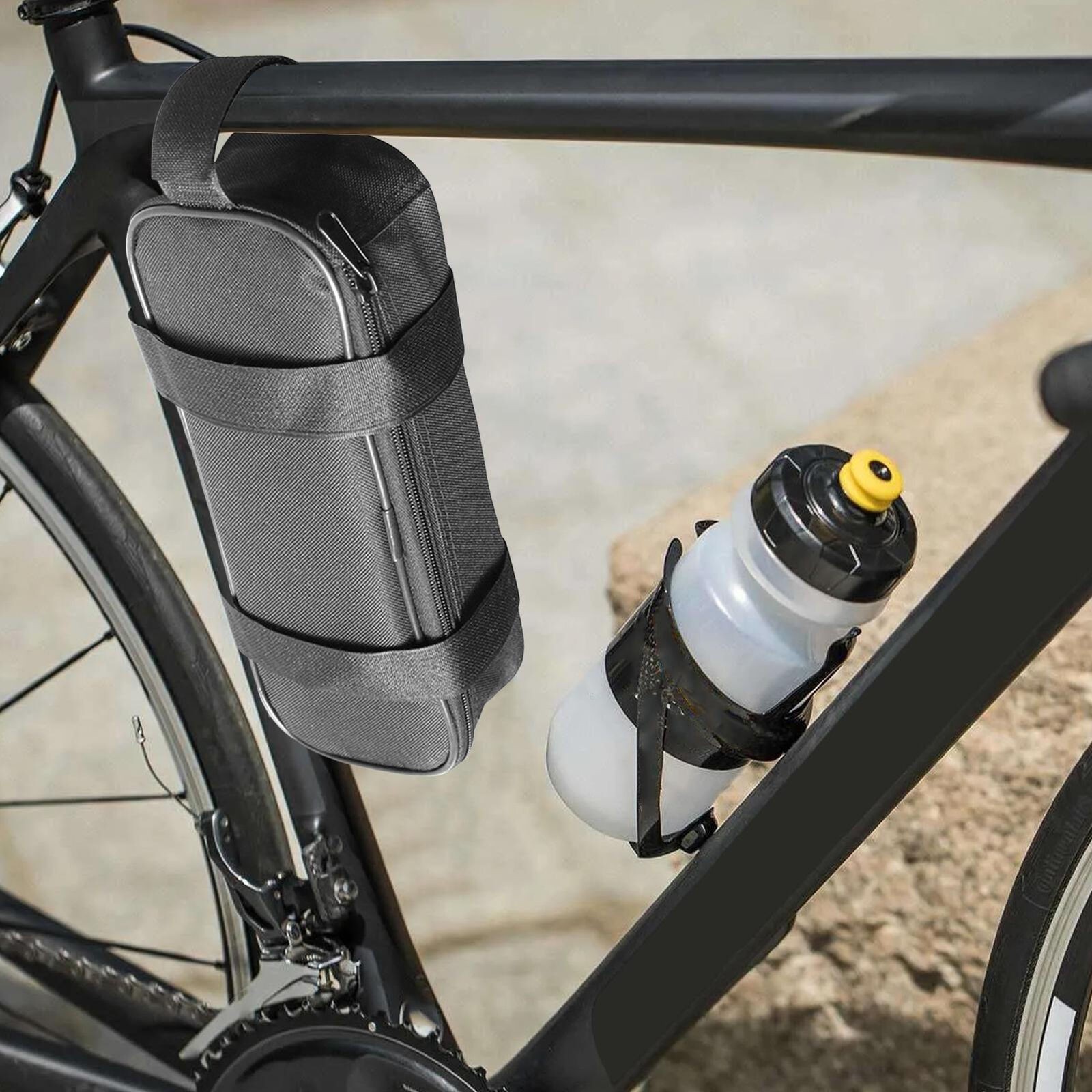 Electric Bike Controller Bag Waterproof Wear-Resistant Fabric for Bicycle