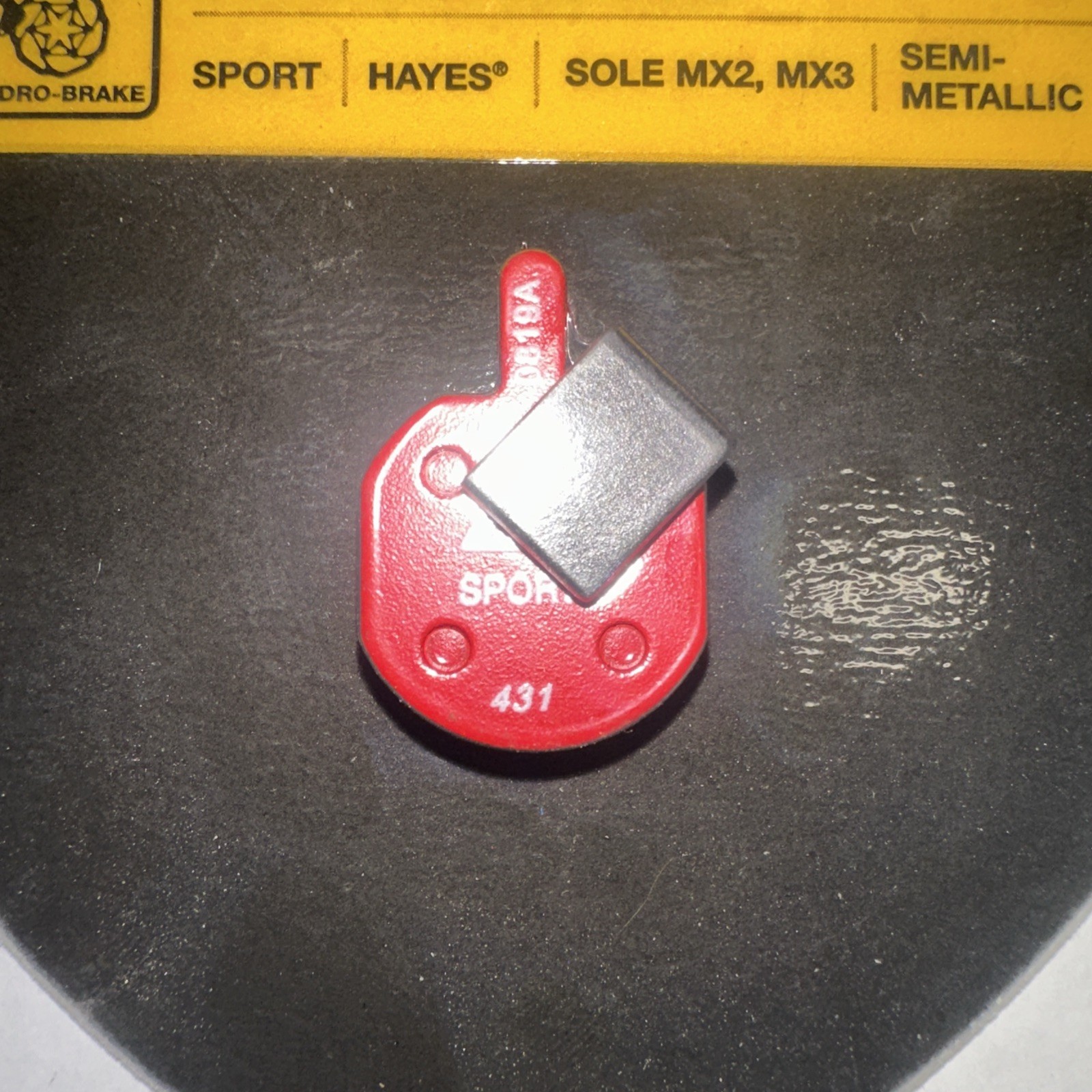 Jagwire Sport Hayes CX, MX, Sole Brake Pads Semi-Metallic New in Retail Package