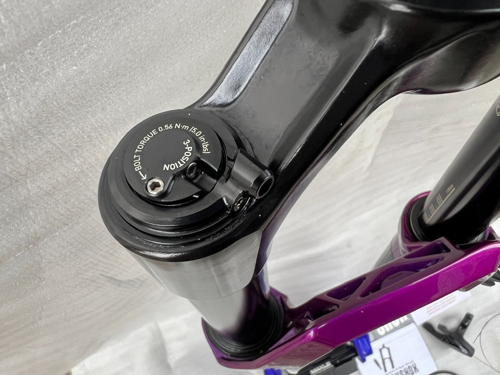 Brand New RockShox SID Ultimate 29″ 110mm Fork 15×110 Purple Blue RARE