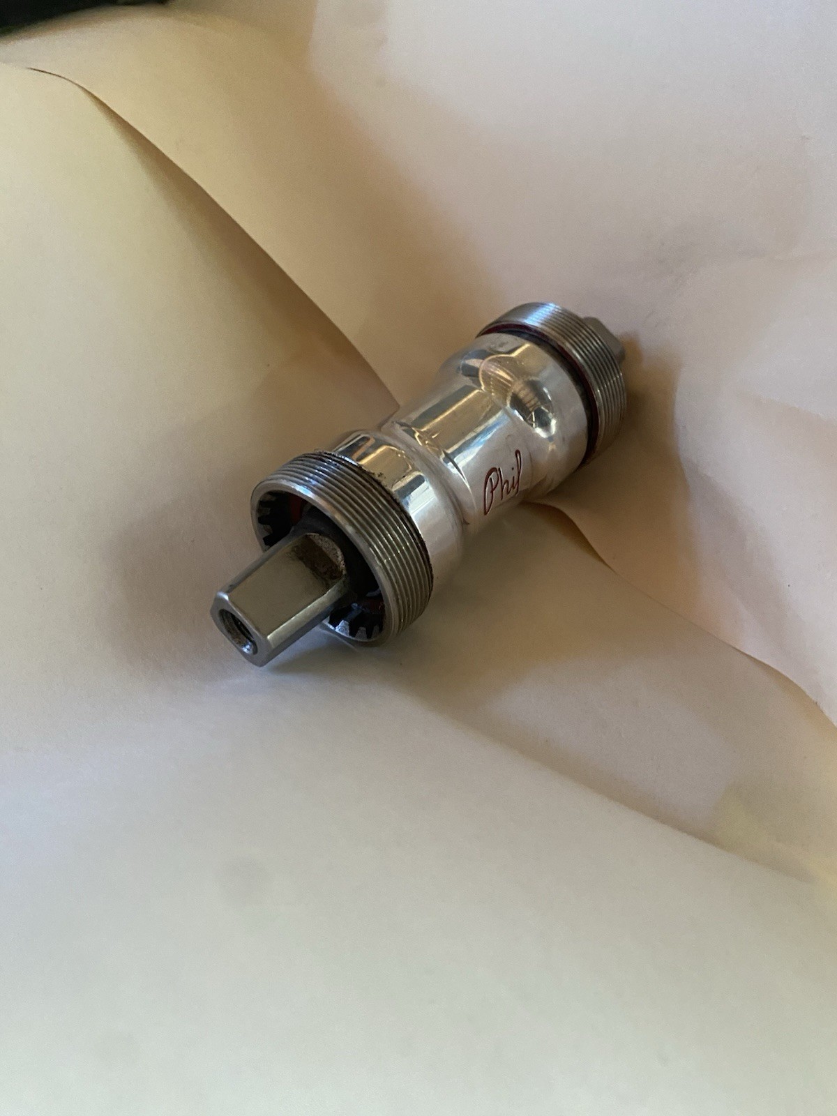 Phil Wood Bottom Bracket square Taper Excellent Condition