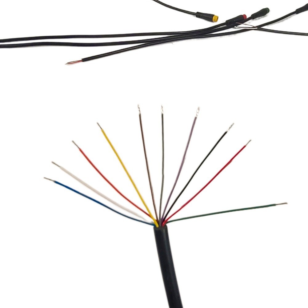 DIY Waterproof Wire Harness for Electric Bicycle 10 Cores 1T5 Display and More!