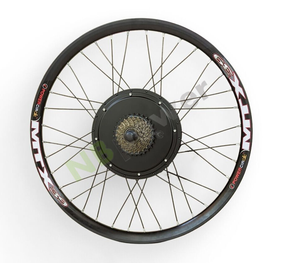 MTX39 Rim 135mm 72V 2000W motor+dual mode 45A controller conversion kit