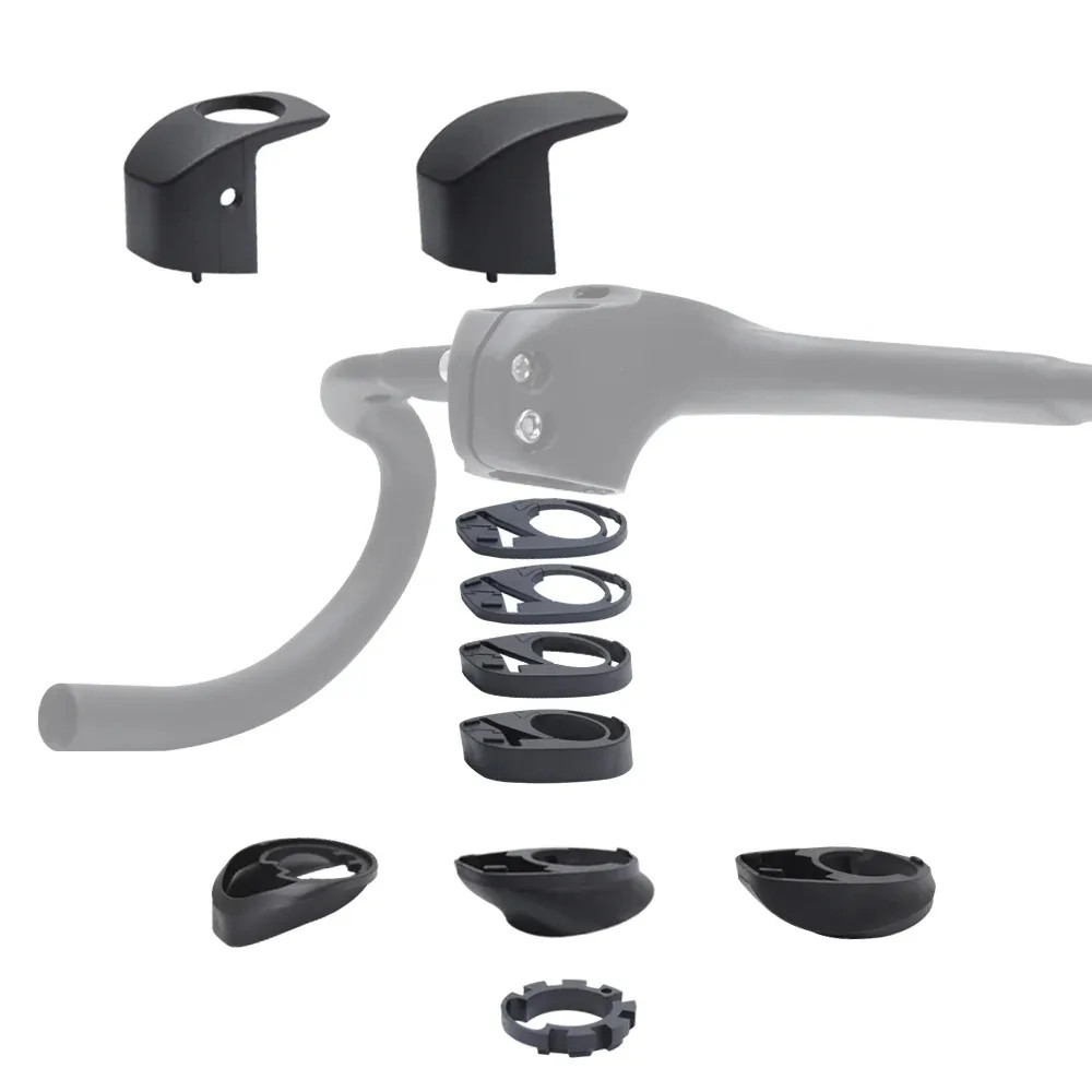 Road Bike Full Carbon Integrated Handlebar with Spacers Cycling Drop Handlebar
