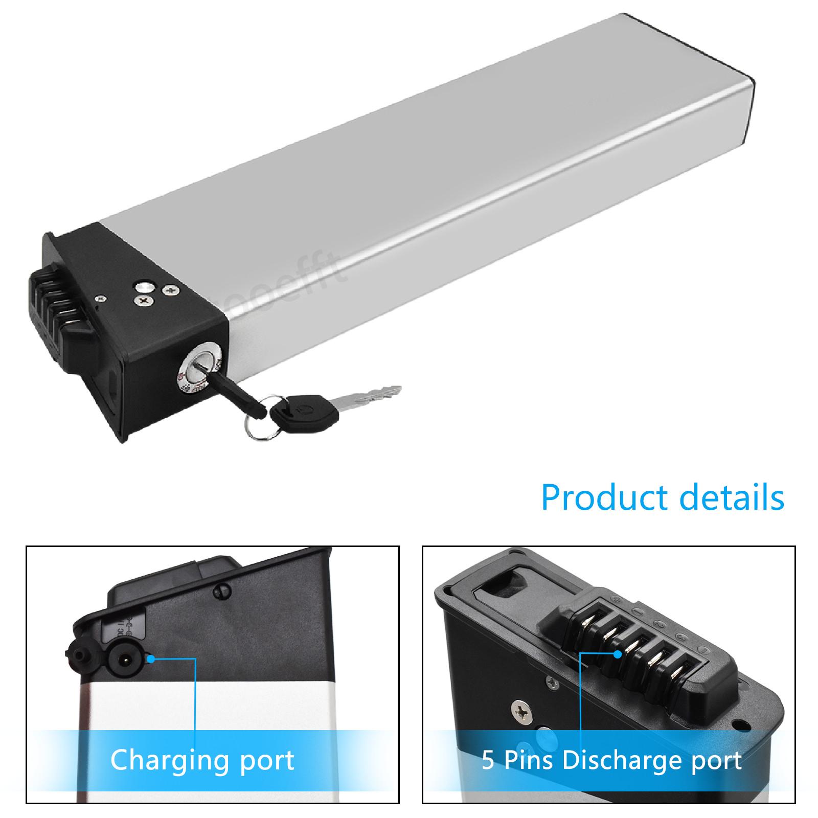 48V 10.4Ah 12.8Ah 14Ah Battery for eLectric XP 3.0 fiido M1 Pro Oraimo bike