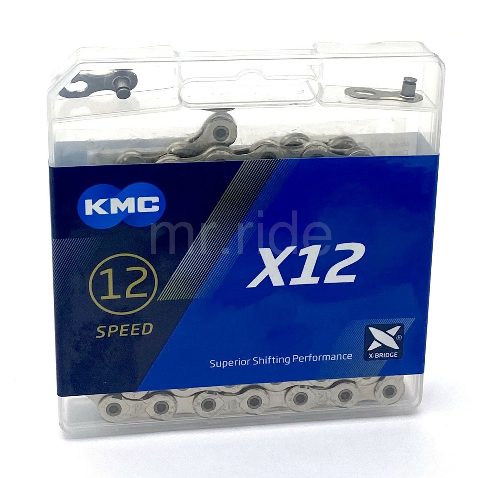 KMC X12 Chain – 12-Speed, 126 Links, Silver -works w/ SRAM – Shimano – Eagle New