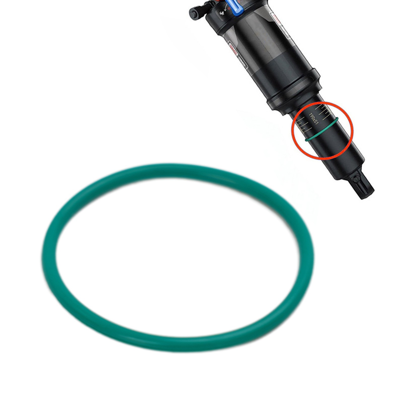 O-Ring Seal O Ring 1pc Air Rear Shock Bicycle Parts For Fox Green