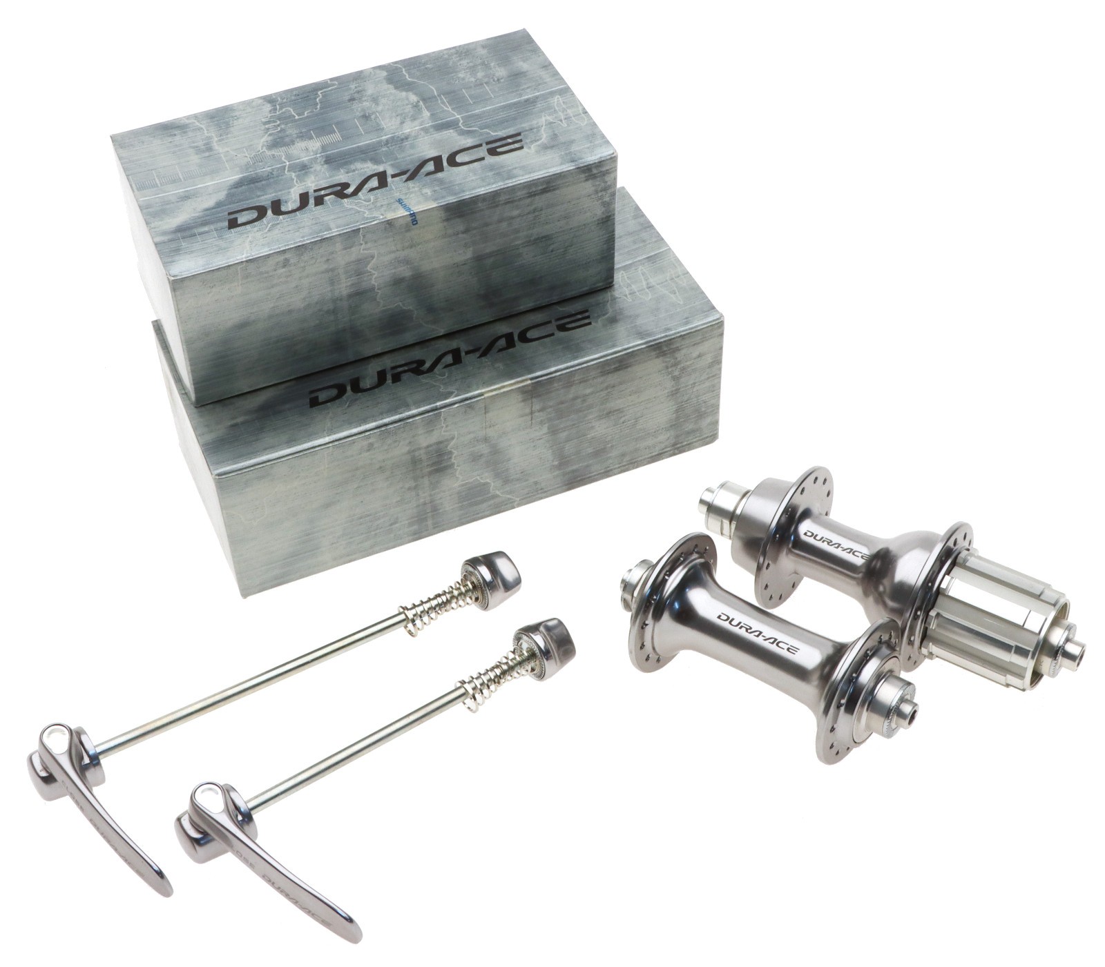 Shimano Dura-Ace HB 7800 Hubset Road 28h 100/130mm QR 10/9/8 Speed NEW NOS