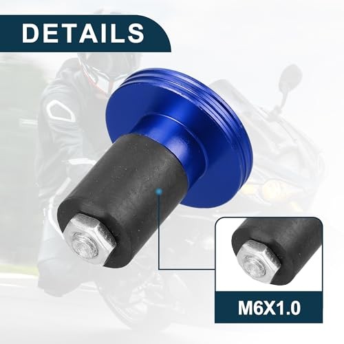 Motorcycle Handlebar End Plug Aluminum Alloy 18mm-20mm 0.71″-0.79″ 32mm OD