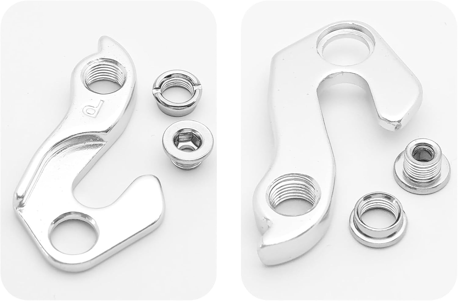Universal Derailleur Hanger Replacement Part for Most Bicycle Models, Aluminum A