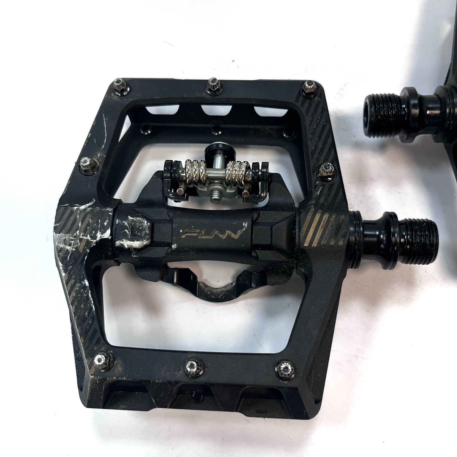Funn Ripper2 Single-Sided Clipless Pedal,9/16-inch CrMo Axle-Used