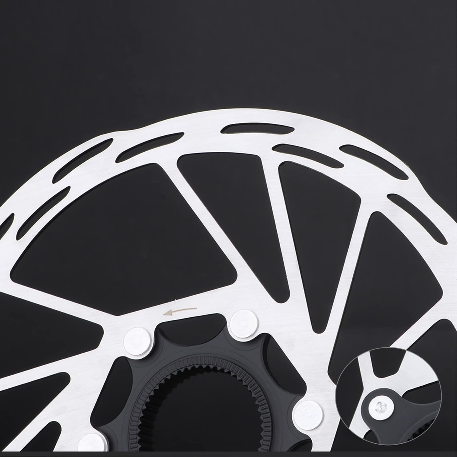JFOYH 180mm Centerlock Disc Brake Rotor – High Strength, 1.8mm Thickness