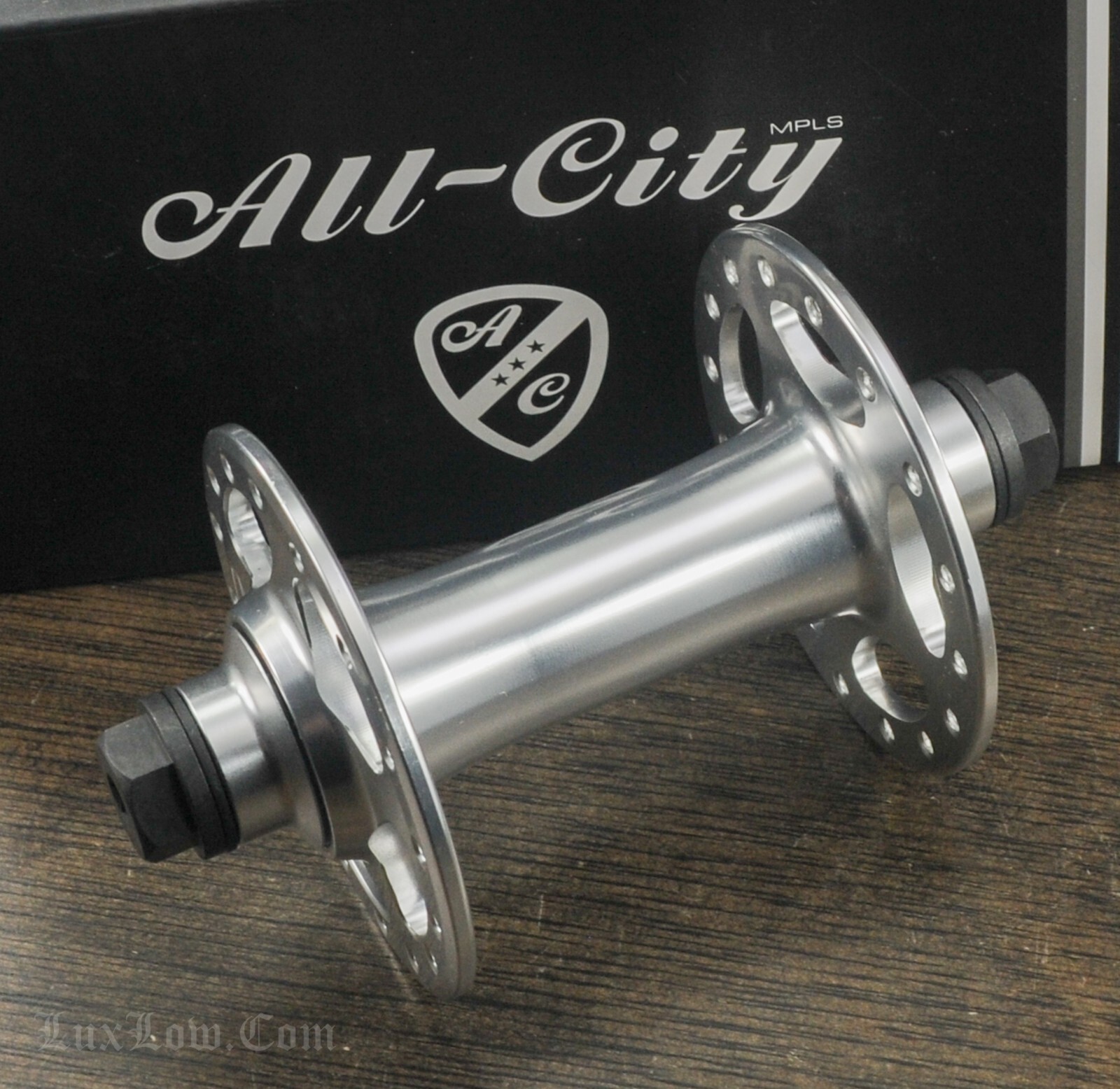 NOS All City Bike Sheriff Star Front HUB 32h Bolts 9mm Nuts Fixed Gear Bicycle