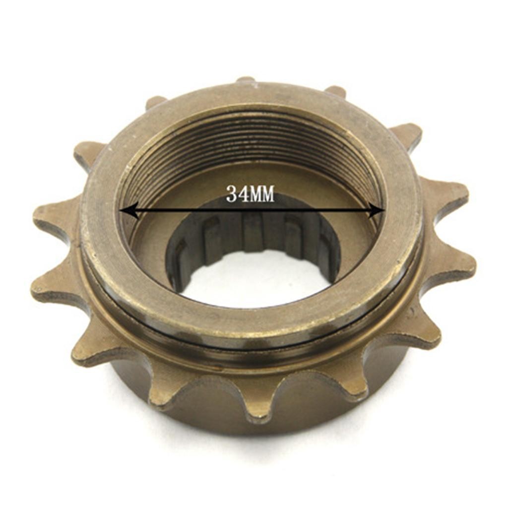 BMX Bike 14T Tooth 34MM Single Speed Freewheel Sprocket 1/2″ x 1/8″-