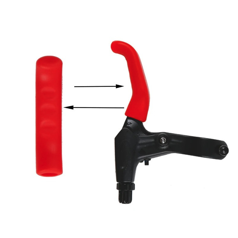 1 Pair Silicone Bike Brake Lever Grips Protective Cover Cycling Accessory – NEW