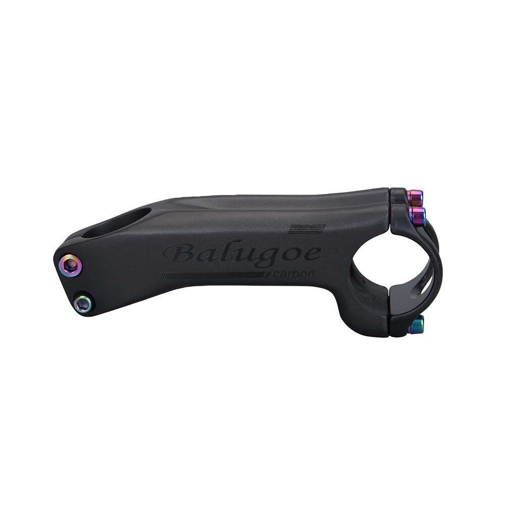 MTB Mountain Bike Carbon Fiber Stem 6/17 Degree Road Bicycle Stems 31.8*70-130mm