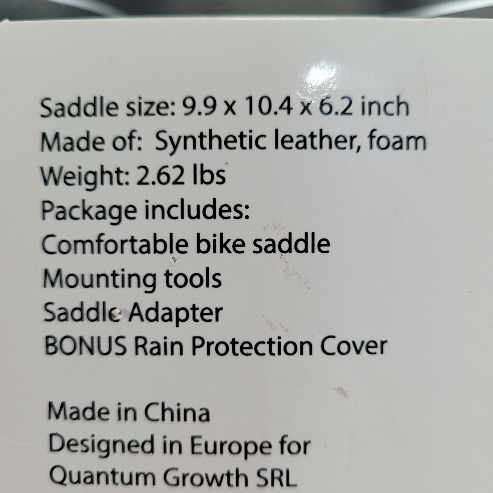 Bikeroo Oversize Black Universal Fit Bike Wide Saddle Seat Unisex Adult NEW