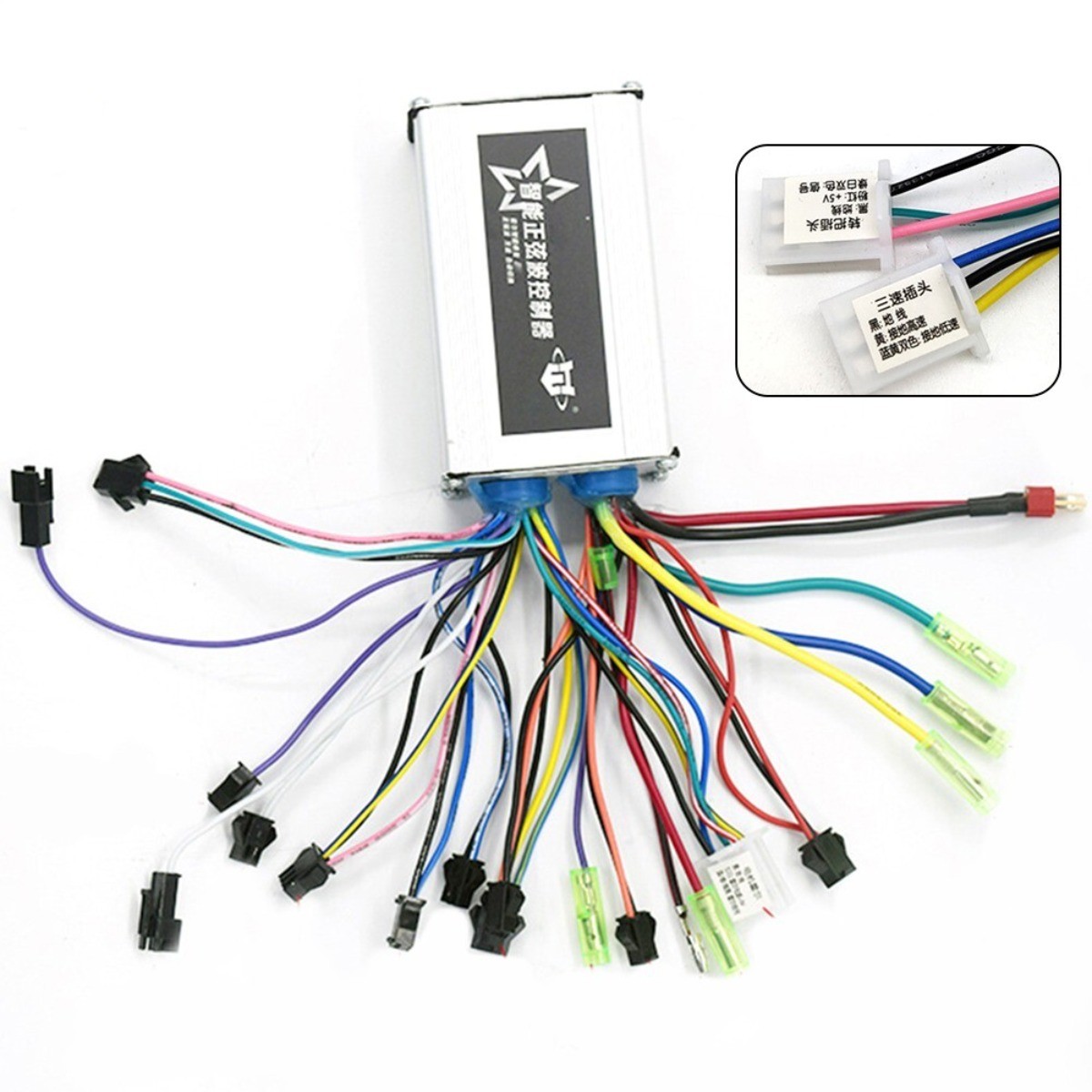 Sine Wave Controller 1pc 350W/500W 36V48V60V Brushless Controller,E-Bike