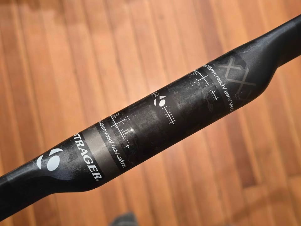 Bontrager XXX VR-CF Carbon Aero Handlebar 42cm 85mm reach 125mm drop