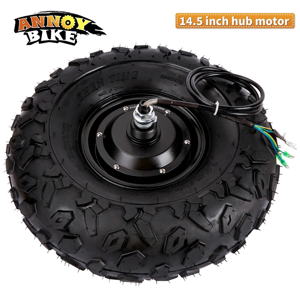 14.5 inch Gear Hub Motor Wheel High Torque 40 N.M Electric Wheelbarrow Cart