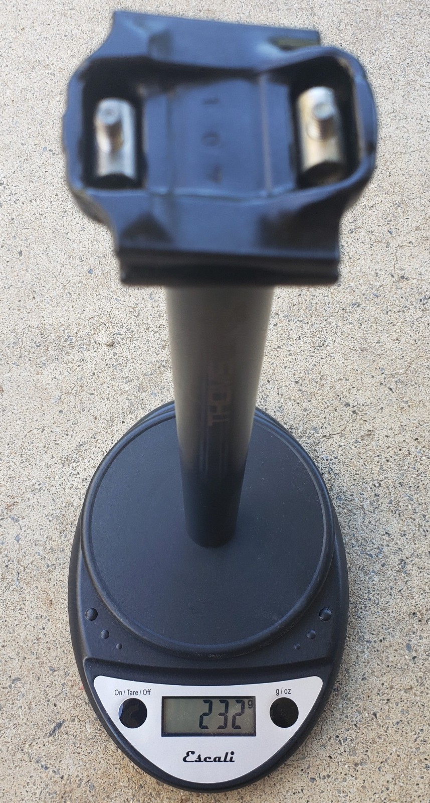 THOMSON ELITE BLACK Aluminum 27.2mm x 330mm Length ZERO SETBACK SEATPOST 232 GR
