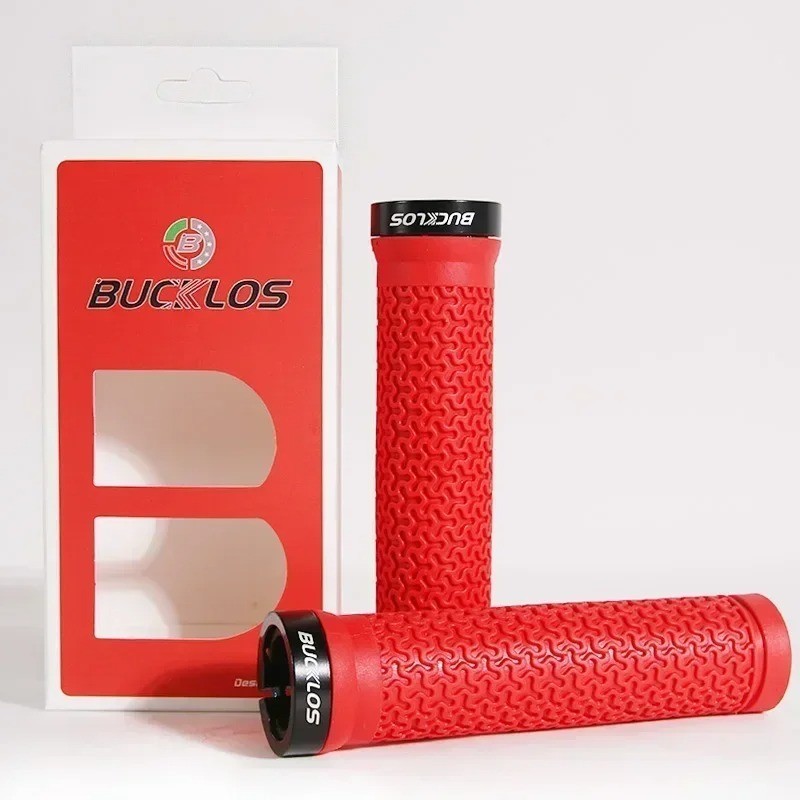 MTB Bicycle Handlebar Grips Rubber Anti-Slip Lock-On BMX Mountain Bike Covers