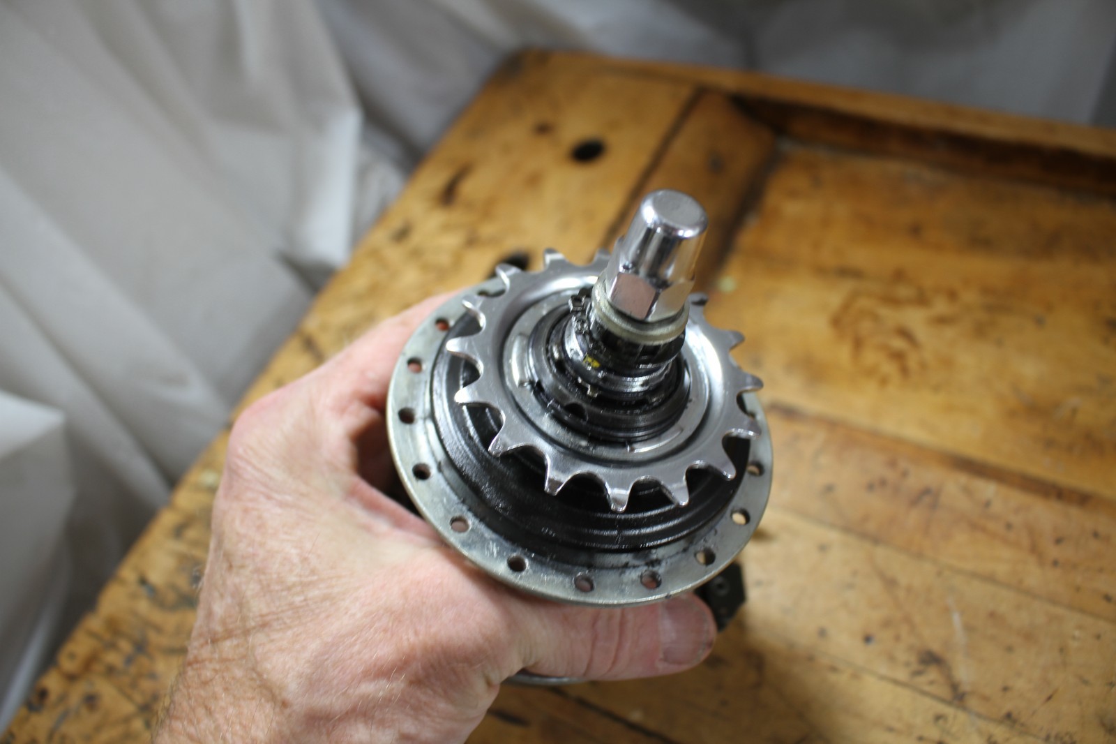 Shimano BR-IM31-R Hub, 16t, 36H