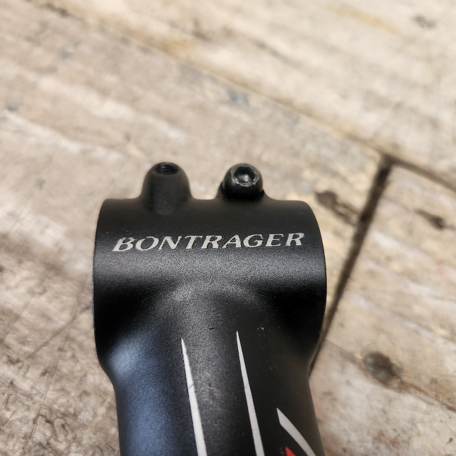 Bontrager Race X Lite Stem 80mm 31.8mm Clamp 1-1/8” Threadless Black Silver MTB