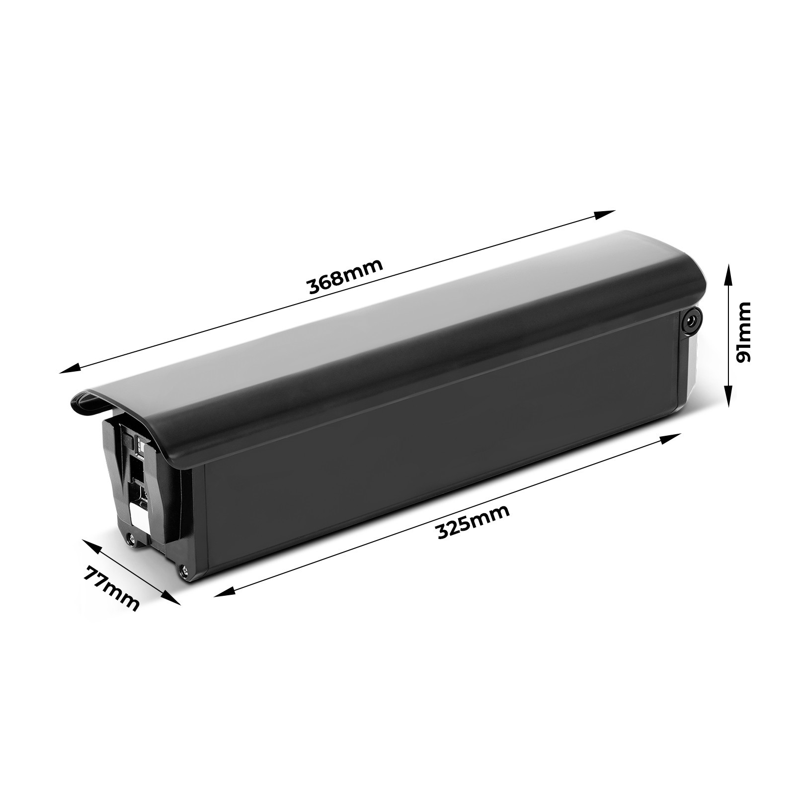 48V 20Ah Battery Rear Rack Electric Bike Battery 48V Lithium Battery 1000W 1500W