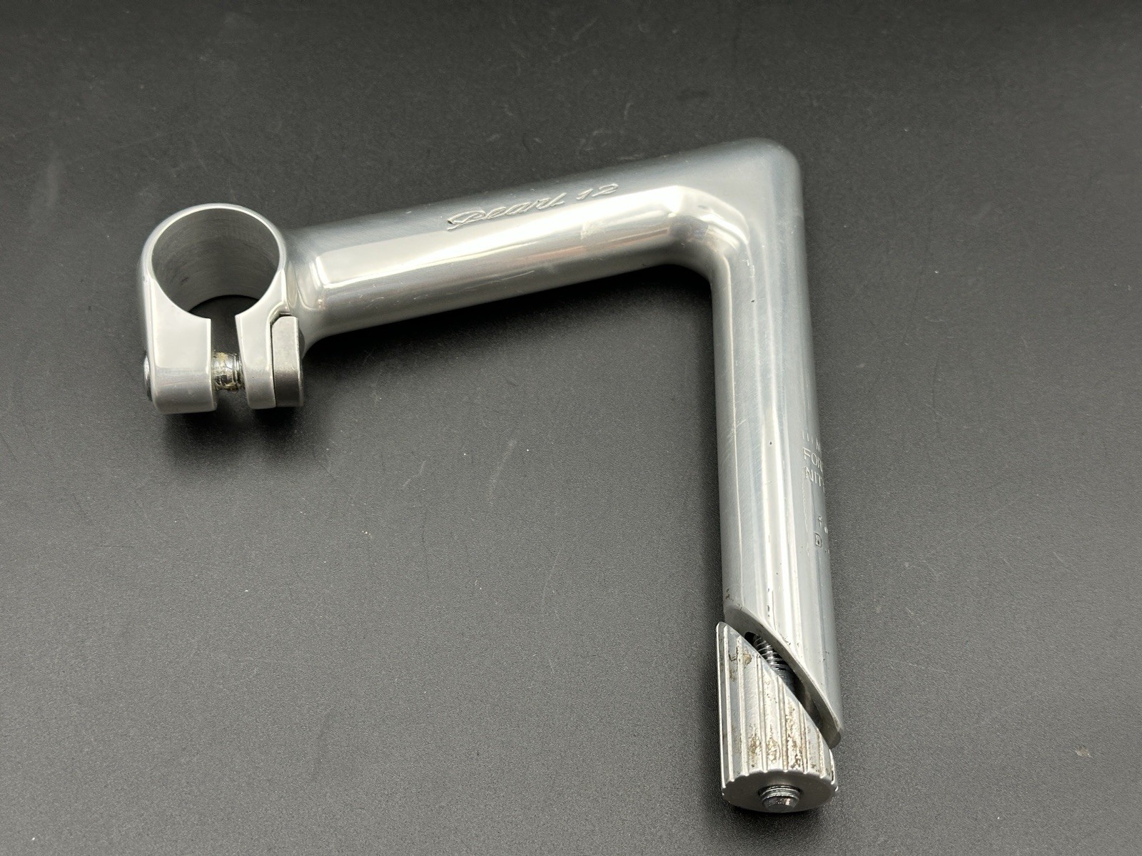Nitto Tokyo Pearl 12 Quill Stem 26.0 Silver Polished
