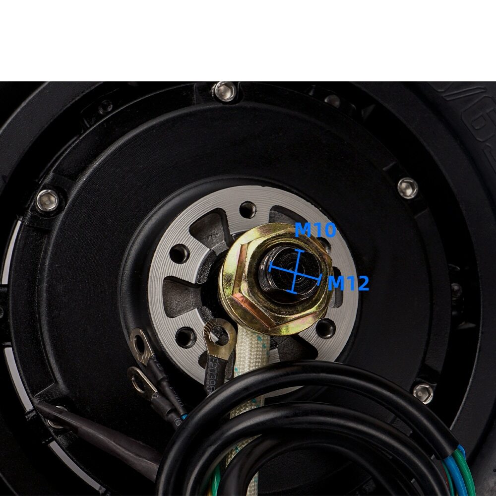 LUNYEE 10 Inch 48V/52V/60V Dual Drive Electric Motor Electric Scooter Hub Motor