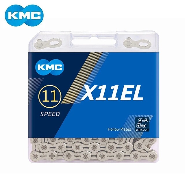 KMC X11 X11EL X11SL 11 Speed 116 Links MTB Road Hybrid Bike Chain for Shimano
