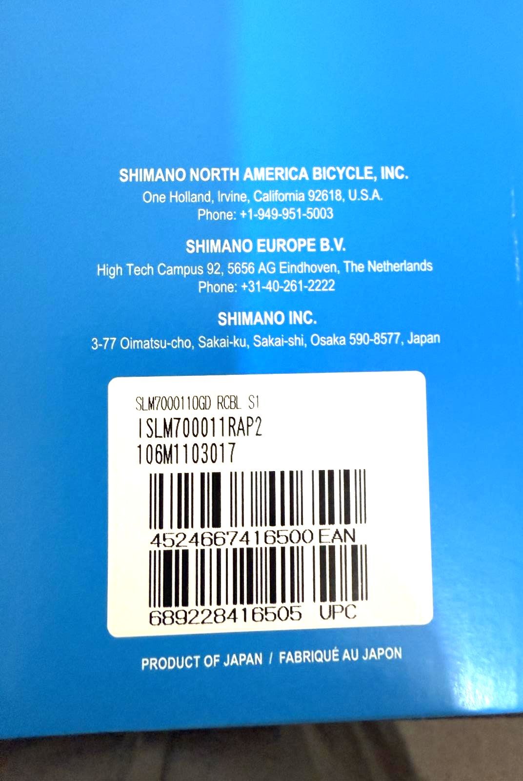 Shimano SLX SL-M7000 11 Spd Right Shifter Bike MTB Enduro 22.2 Clamp New in Box