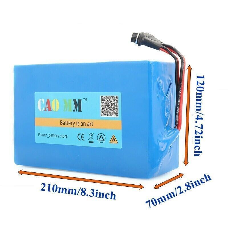 36V 16Ah li-ion ebike Battery For 200W-1000W Electric Bicycle Bike Scooter 30A