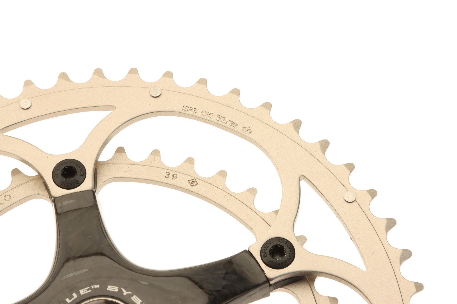 Campagnolo Record Carbon Crankset 53/39T 10 Speed 170mm 2007 NEW NOS