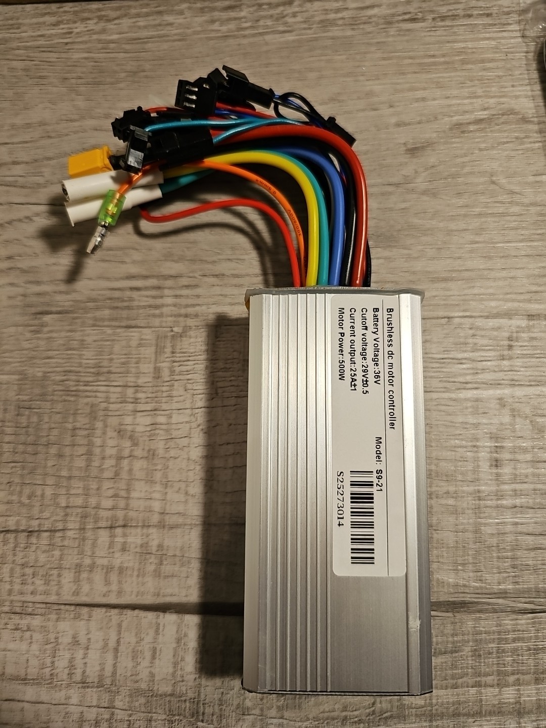Kunray S9-21 S9-25 36V 48V 500W Brushless DC Controller for Electric Bicycle