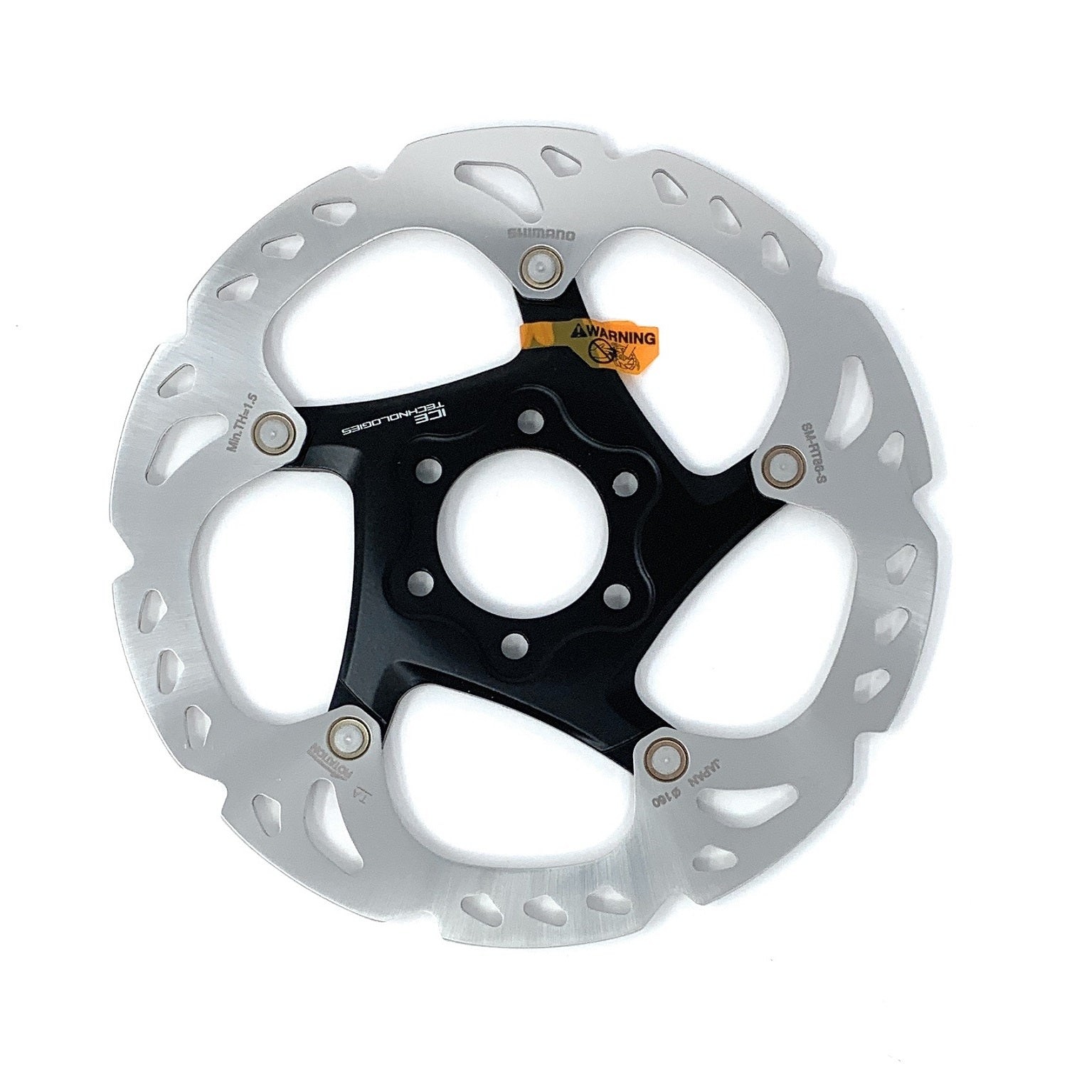 Shimano XT SM-RT86-S2 160mm 6-Bolt Disc Brake Rotor Ice Tech ISMRT86S2