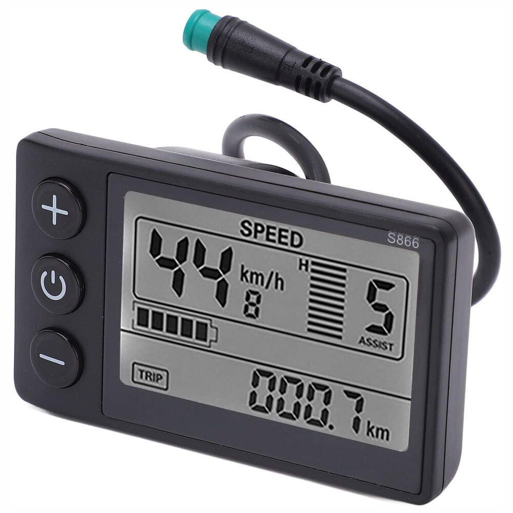 For E-Bike LCD Display 24V/36V/48V Display E-Bicycle MTB Part Electric Bike 2024