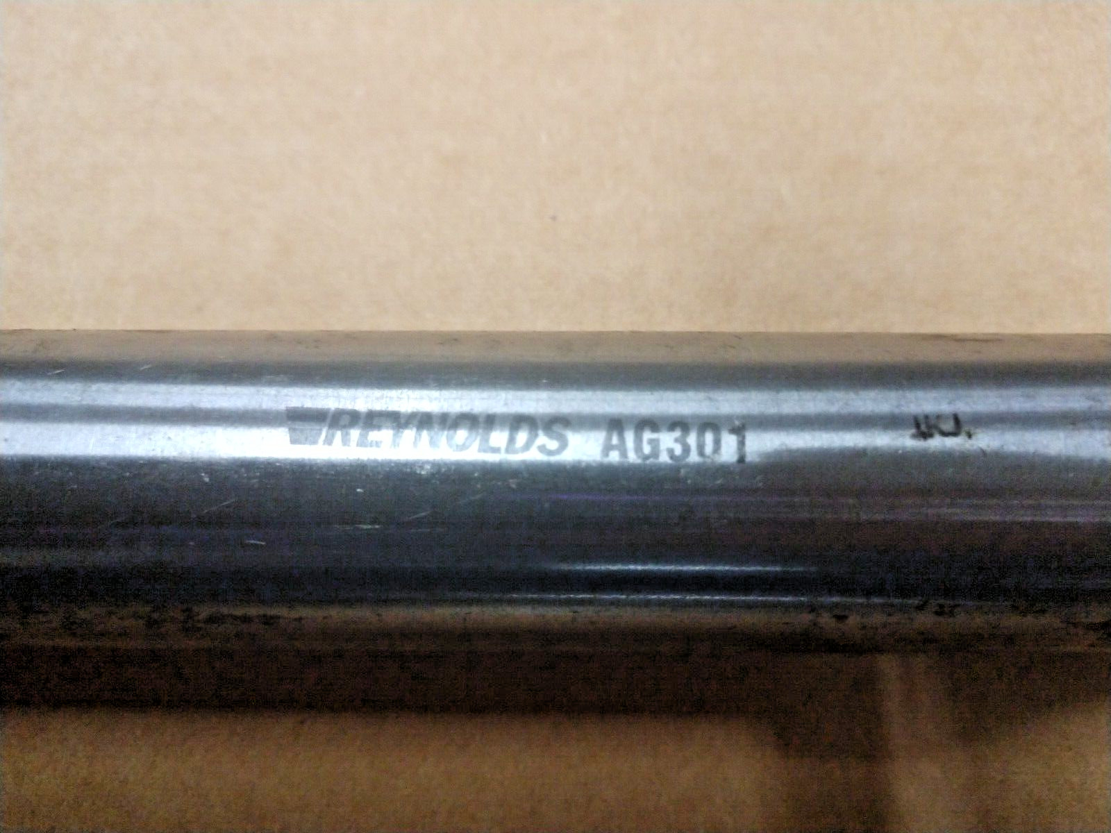 New Reynolds 725 Heat Treated 31.7mm Down Tube AG301 Bicycle Frame Building