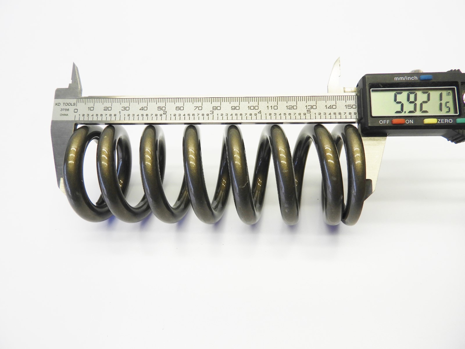 K9 2.75″ x 600 lbs Spring RACE STEEL, 625g, for FOX and Rock Shox Champagne in