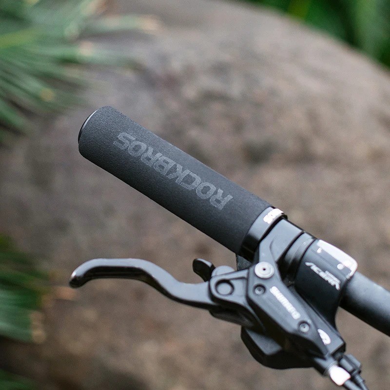 ROCKBROS Bike Handlebar Grips Cycling MTB BXM Bicycle Silicone Sponge Soft Grips
