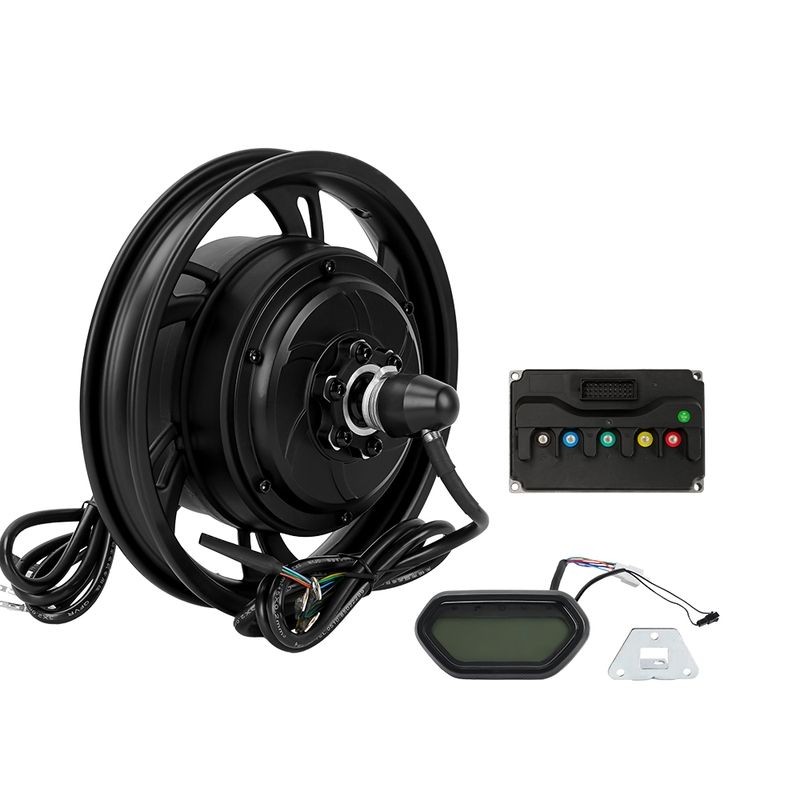 LUNYEE 72V 12 Inch 4000W Hub Motor Electric Hub Motor Brushless Gearless Kit