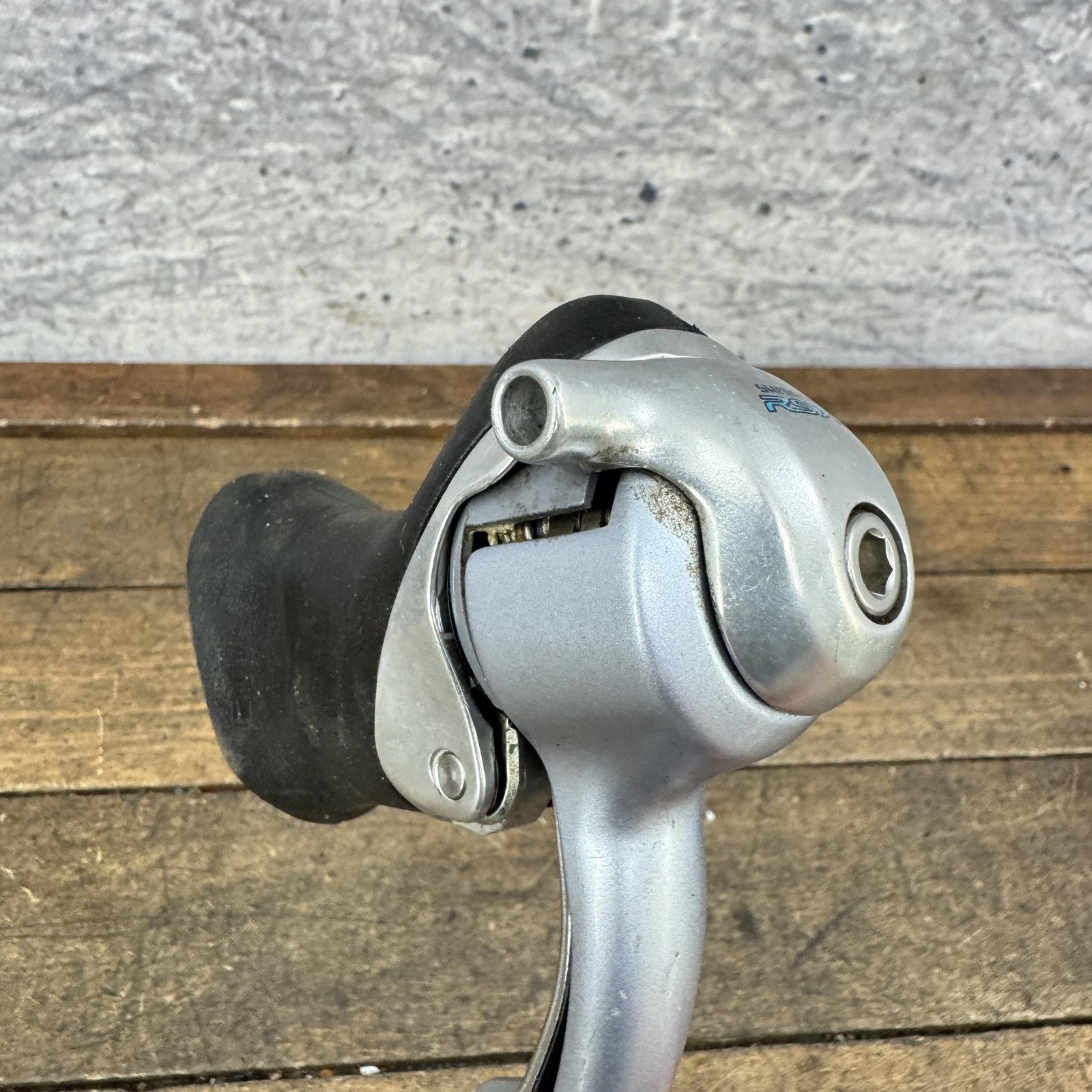 Vintage Shimano RSX ST-A410 LEFT 7s Shifter Lever Hood Cap Road Silver PARTS