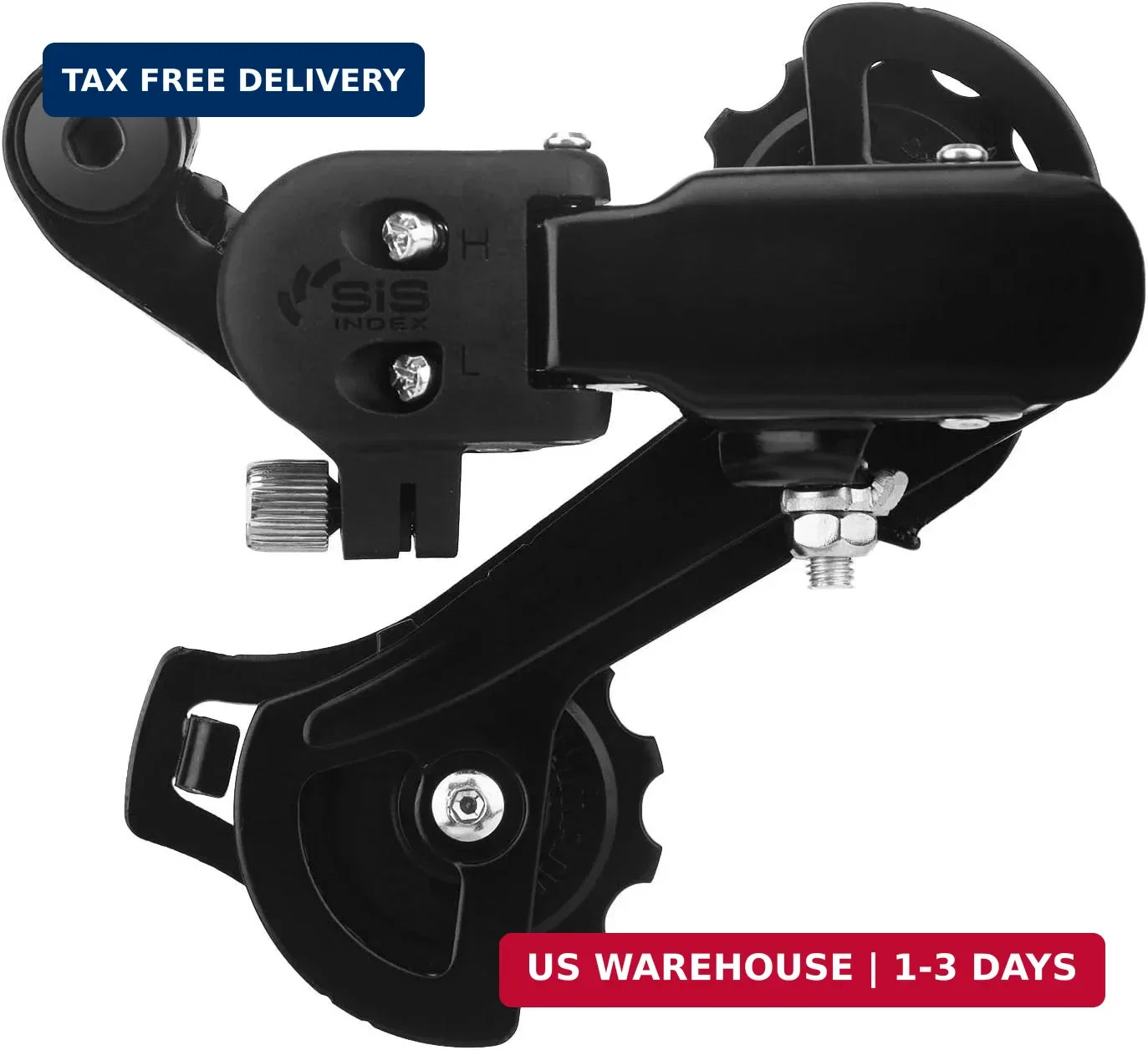 Bicycle Rear Derailleur, 6/7/Speed Direct Hanger Mount for Mountain Bike, Alumin