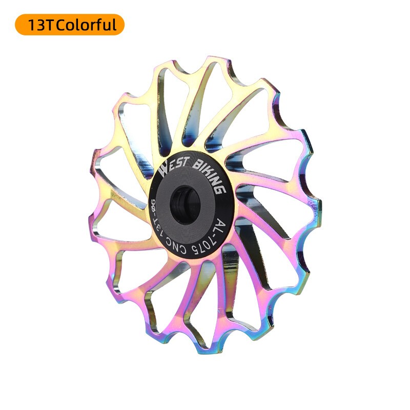 WEST BIKING Ceramic Rear Derailleur Pulley Bicycle 11T/13T Tension Pulley